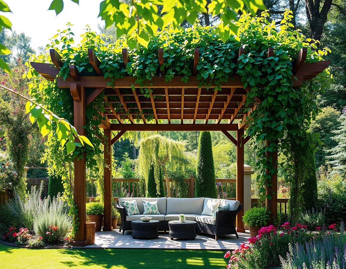 Zahradní pergola